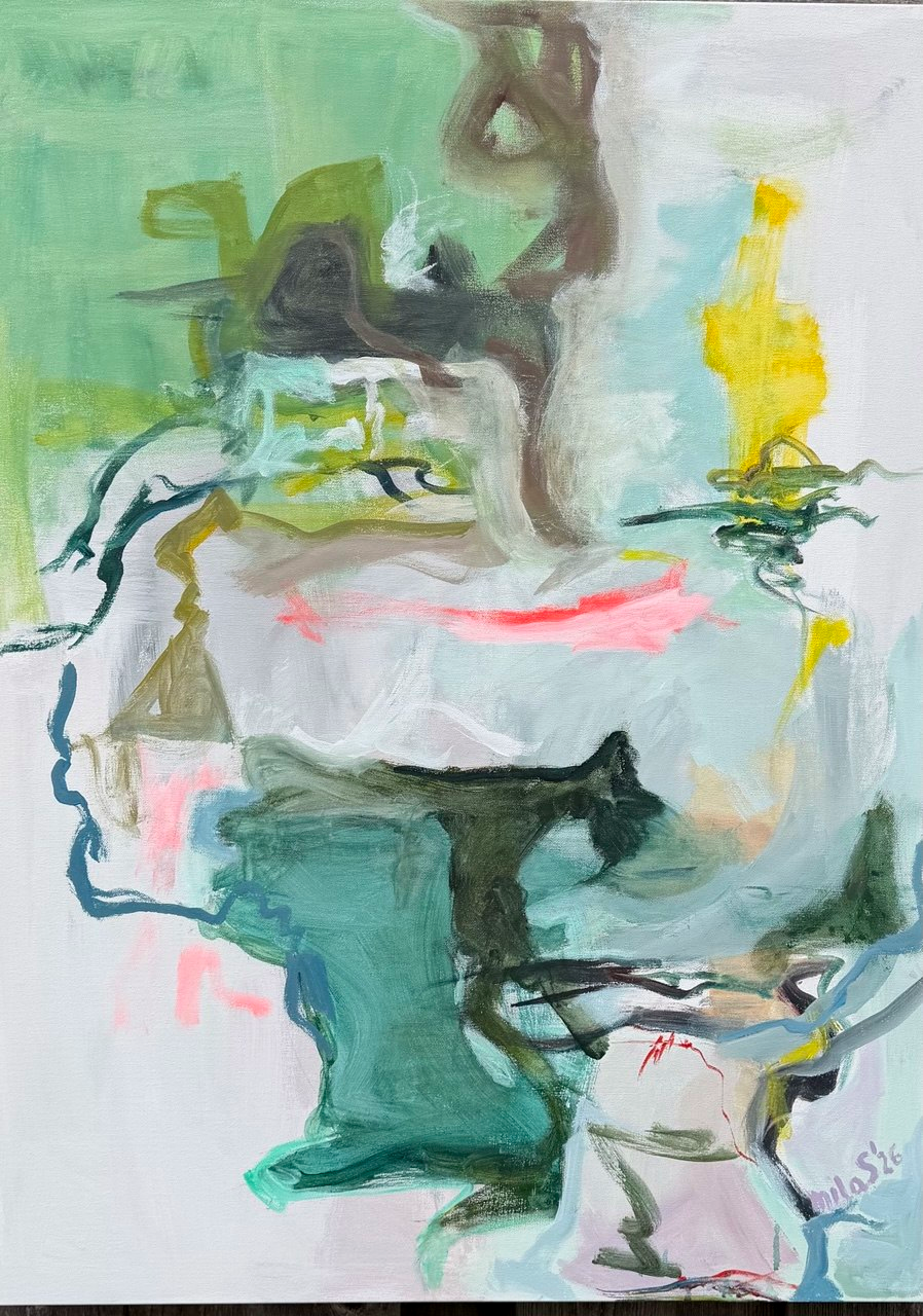Pale Green Passage by Mila
